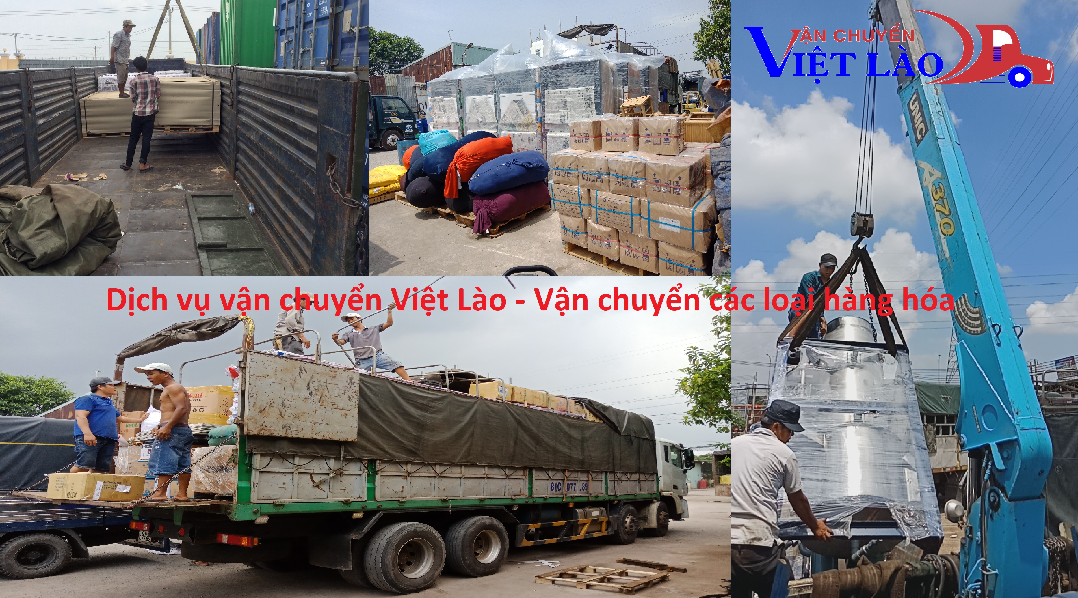 Vận chuyển hàng hóa từ hcm đi Lao Bảo
