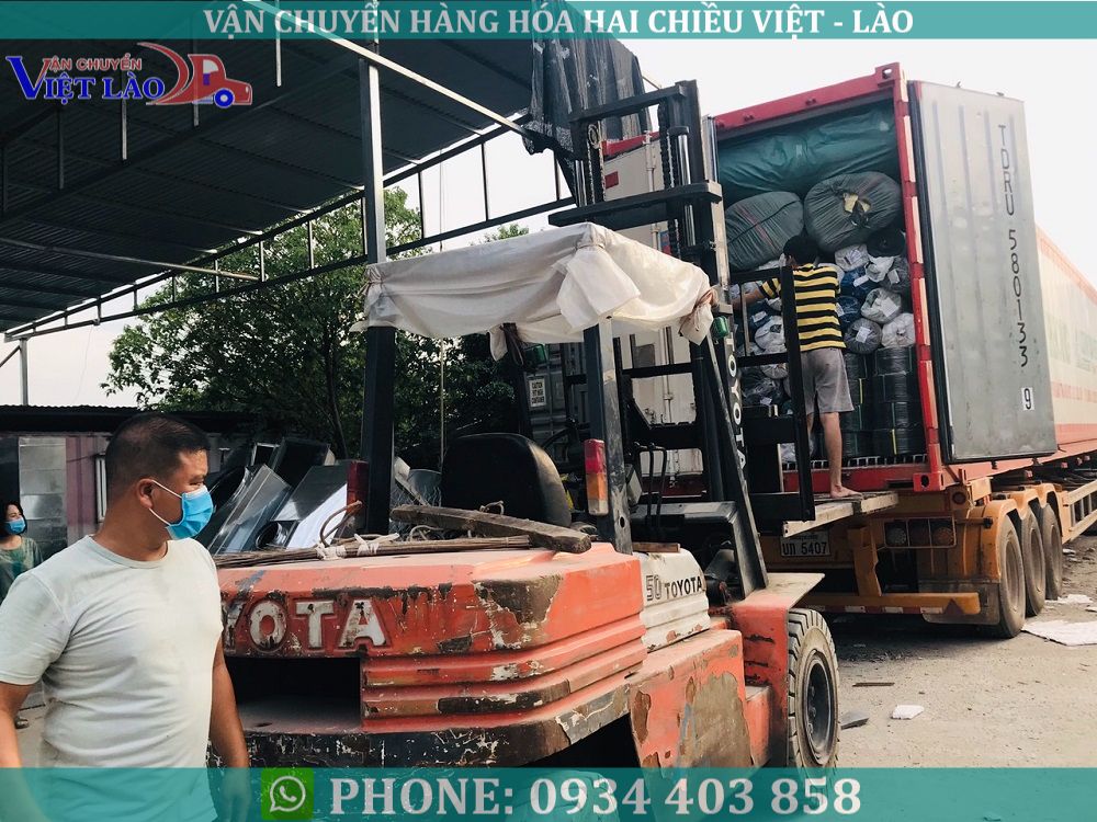 Vận chuyển hàng máy móc công nghiệp đi Lào